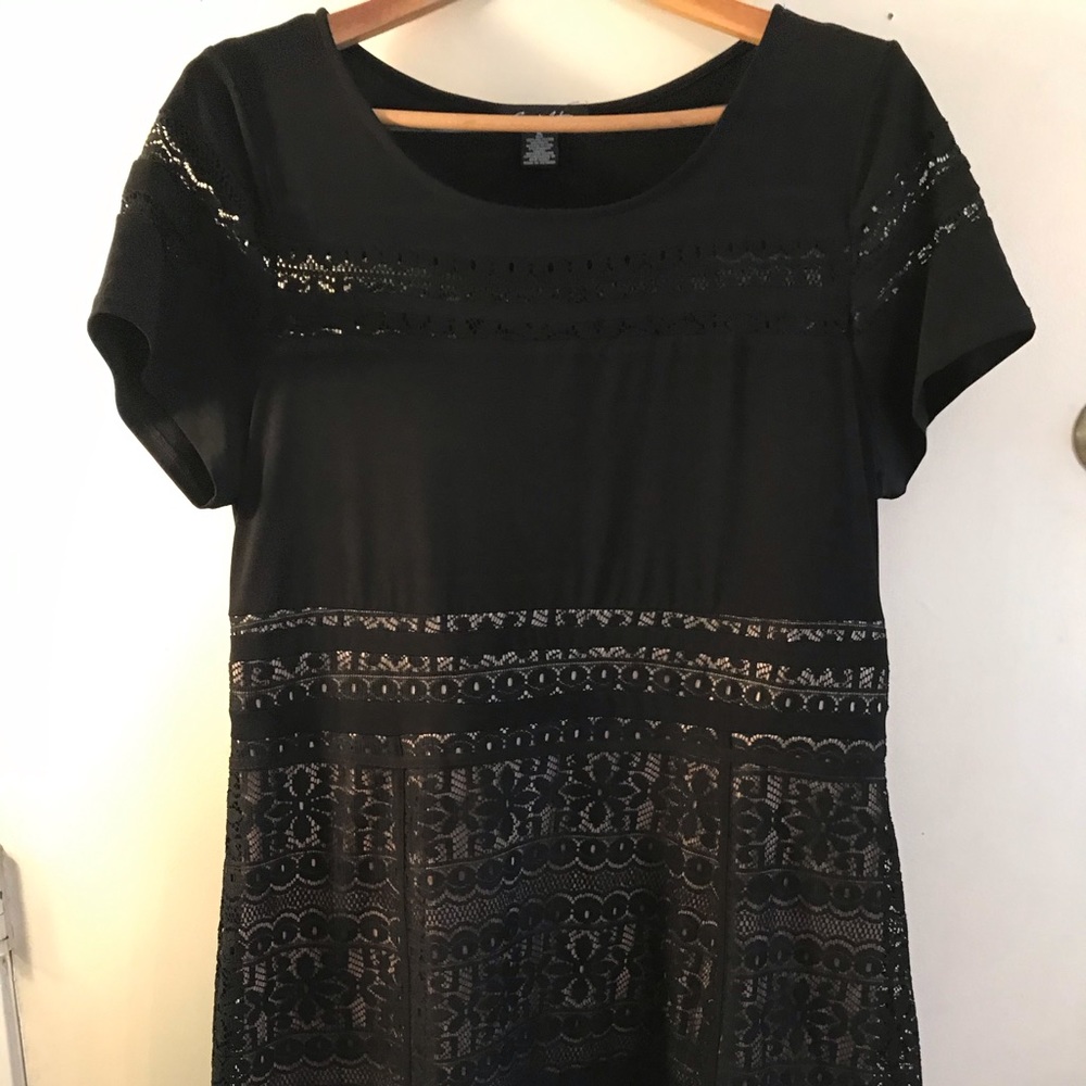 fancy black lace